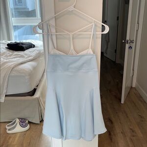 FP Movement by Free People Sky Blue Strappy Dress